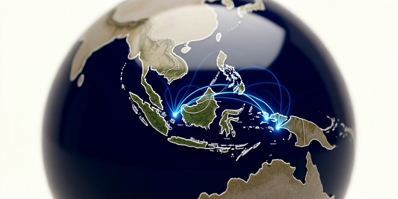 Regional connectivity visualization